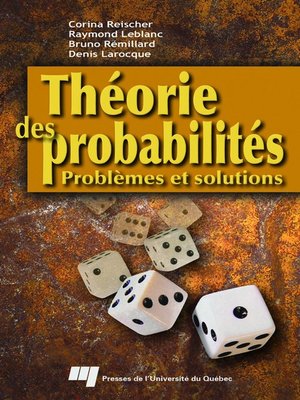cover image of Théorie des probabilités